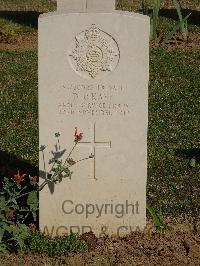 Salonika (Lembet Road) Military Cemetery - O'kane, D